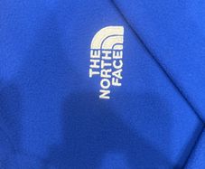 The North Face Blue 1/4 Zip Fleece (size: boys XXL)