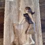 Vintage Cabo Verde Banana Leaf Folk Art Image 3