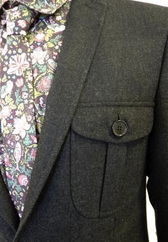 Gibson London'Hunter' Retro Mod Tailored Blazer