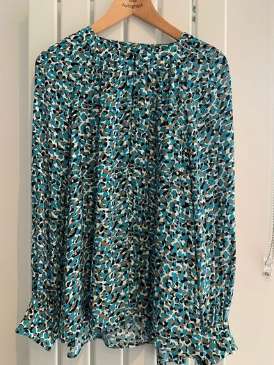 Autograph patterned blouse