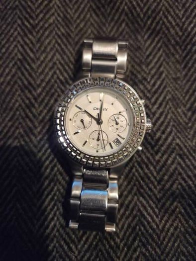 Ladies DKNY Chambers collection Day Date Watch - Fully working