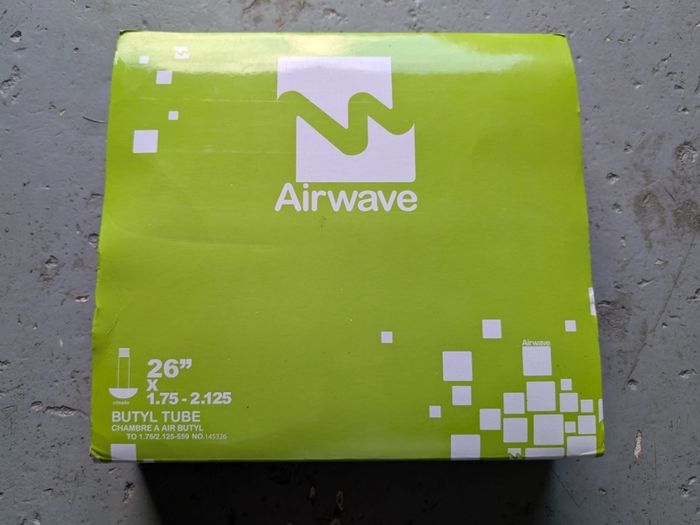 airwave mountain bike inner tube for  26 inch tyre