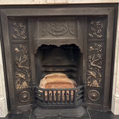 Wrought Iron fireplace insert
