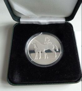 Irish Silver Proof 15 Euro