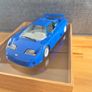 Vintage Bburago Bugatti EB 110 (1991) Blue Diecast Model Car 1/24, Image 2