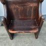 Victorian 2 seater pew or bench Image 6