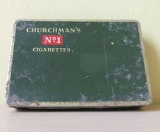 Old Churchmans Tin