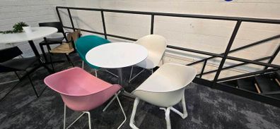 Stylish canteen chairs