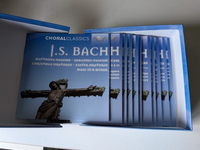 Johann Sebastian Bach - Sacred Choral Music (10CD, Brilliant Classics, Mint)
