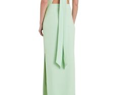 New Whistles mint green tie back maxi dress size UK 14. RRP 259.