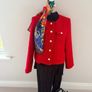 Lisa & Co Wool Jacket Red Image 2