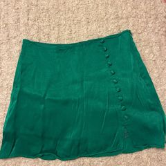 Zara Green Mini Skirt