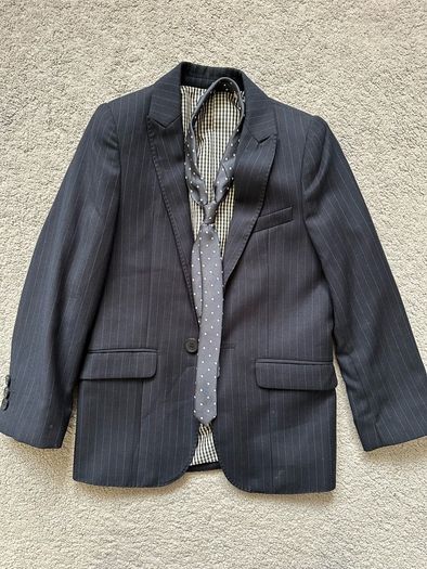 Boys communion suit blazer with tie