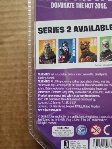 Toxic Trooper Fortnite Official Collectors