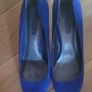 Moda Bluey Purple Suede Stilletto Heel Shoes Size UK 7 US 10 Image 4