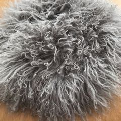 FLUFFY AND COMFORTABLE:Thick and shorn wool provides maximum comfort by increasing circulation and reduces pressure points while sitting for extended periods of time on this fur seat cushion; Soft and soothing to promote sleep while providing exceptional 