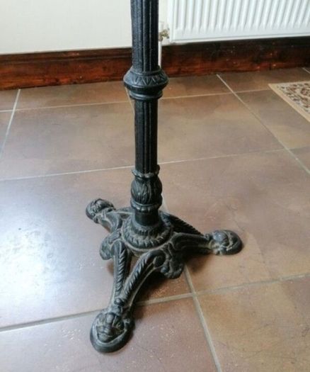 Cast Iron Solid Wood Table