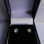 Vintage 925 Sterling Silver  cubic zirconia stunning earrings Image 4