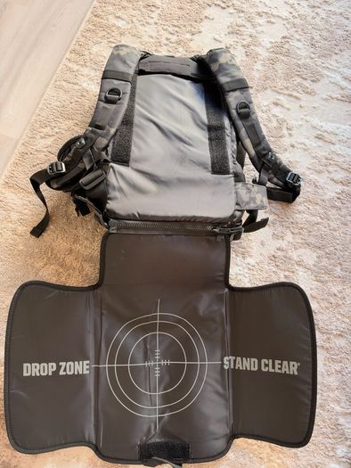 Tactical Baby Gear Carrier  Black Camo