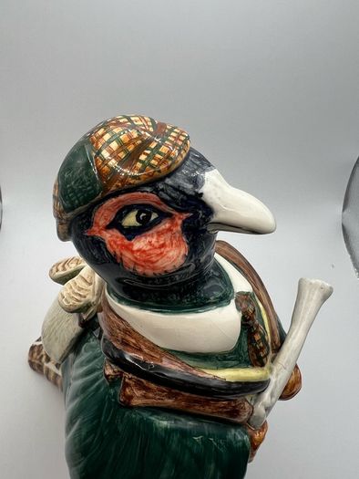 Cinque Ports Pottery Rye Country Gentleman Figure - Percy Pheasant - Rare Early Piece - SIGNED