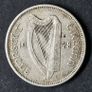 Ireland 1928 Silver Shilling Coin Image 4
