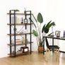 Bookcase Stable standing shelf with 5 shelf levels Image 4