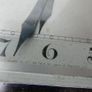 Vintage Bentima Clock  British made. Chrome Art Deco Square Clock in working order Image 3
