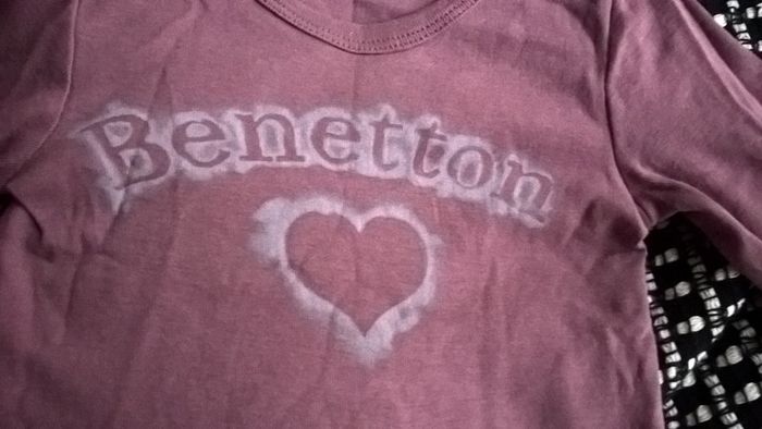 Benetton top size 18-24months