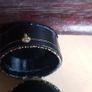 18 ct gold ring with Sapphire stone and 16 brilliant cut diamonds Image 6