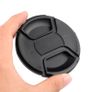58mm Camera Lens Cap Center Pinch with Strap Image 4
