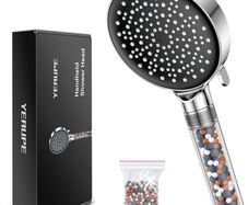 NEW SALE | Handheld Powerful Flow Beaded Showerheads Filter Pressure Boost Water Saving 6 Modes