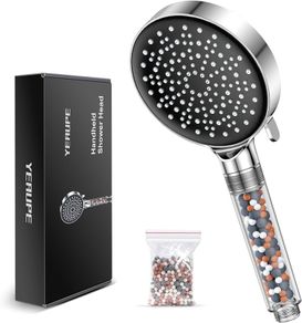 NEW SALE | Handheld Powerful Flow Beaded Showerheads Filter Pressure Boost Water Saving 6 Modes