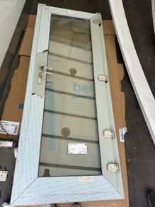 Agate Grey, triple glazed door, brand new