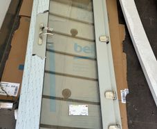 Agate Grey, triple glazed door, brand new