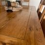 Solid hardwood table with 8 chairs Image 3