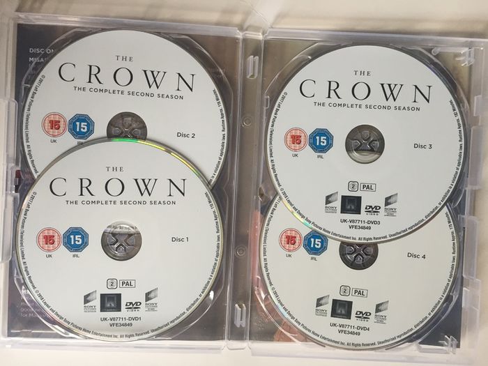 The Crown - Season 1+2 [DVD TV Boxsets]
