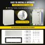 NEMA Steel Enclosure, 60x40x25 cm NEMA 4X Steel Electrical Box, IP66 Waterproof & Dustproof, Outdoor/Indoor Electrical Junction Box Image 4