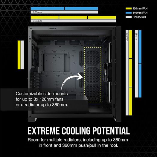 Corsair 5000D Airflow Tempered Glass Mid-Tower ATX Case