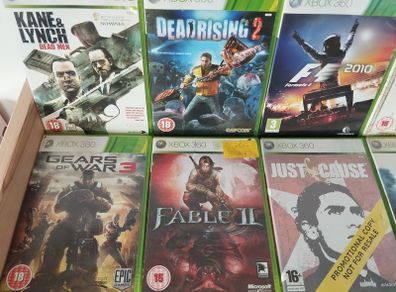 Xbox 360 Games 5e Each