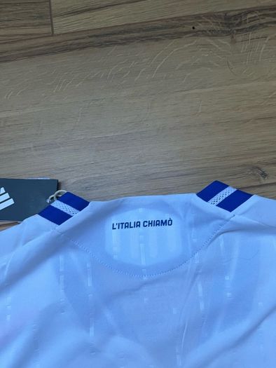 Italy Football Jersey White Size XL