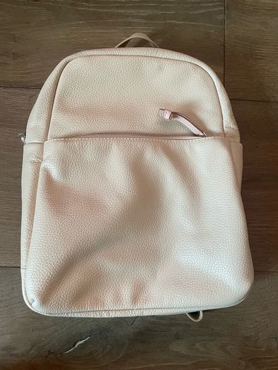 Women's bag backpack Clarks Genuine leather light sand colour Brand new