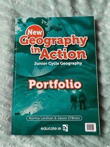 Brand New Geography in Action Portfolio/ Activity Book- Junior cycle