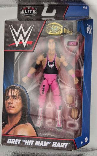 WWE Bret Hitman Hart Elite 94 Mattel Wrestling Figure