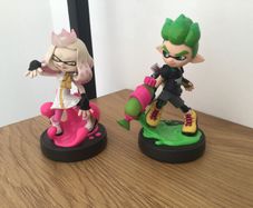 Splatoon Nintendo Amiibo Bundle - Pearl & Inkling Boy - Postage Included