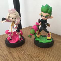 Splatoon Amiibo Bundle - Pearl & Inkling Boy - Postage Included