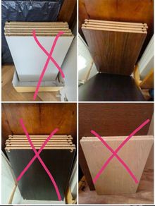 IKEA BESTA Shelf White 56x36 cm and 4 brown, 2 black brown