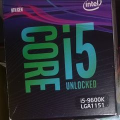 Processor Intel Core i5 9600k