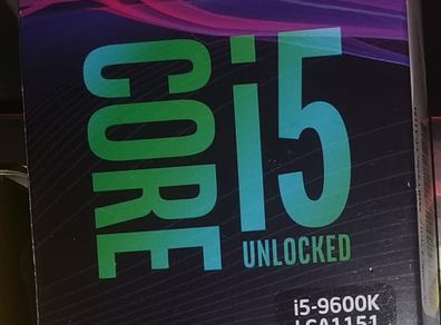 Processor Intel Core i5 9600k