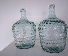 Large Glass Ornaments (2)