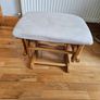 nursing chair and footrest Image 5